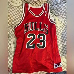 Vintage champion Michael Jordan Chicago bulls jersey size 44